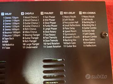 Reverbero lem fx22 doppio processore