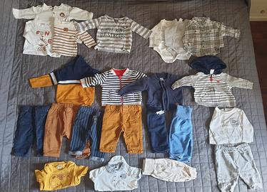 Lotto abbigliamento 1/3 mesi