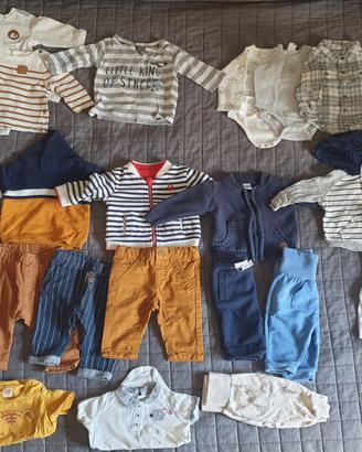 Lotto abbigliamento 1/3 mesi