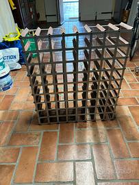 Cantinetta porta bottiglie da parete