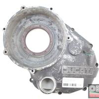 Carter coperchio frizione a secco nero Ducati Pant