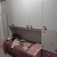 Cameretta bimba bianca e rosa