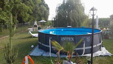 piscina fuoriterra Intex 4,88 rotonda