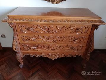 CAMERA DA LETTO STILE RINASCIMENTALE TOSCANO