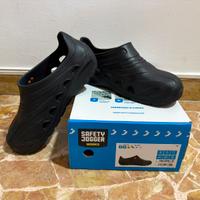 Scarpe da lavoro zoccoli unisex nere