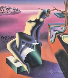 quadro mark kostabi 