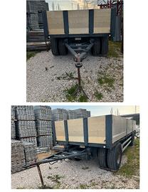 Rimorchio 2 assi - VIBERTI 22R10ACVP/7,5