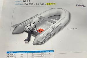 Tender gommone Selva PA320 motore elettrico