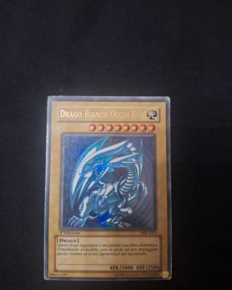 Drago bianco occhi blu yu gi oh