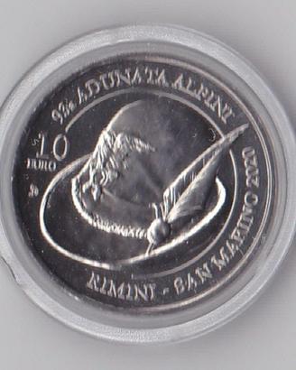 SAN MARINO 2020 10 EURO 93a Adunata Nazionale Alpi