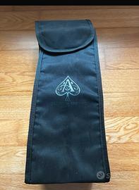 astuccio in tela porta champagne armand de brignac