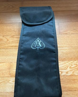 astuccio in tela porta champagne armand de brignac