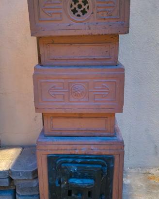 Stufa BECCHI in terracotta