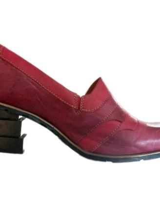 Scarpe in Pelle di Eject Tacco Scultura Nuove 37