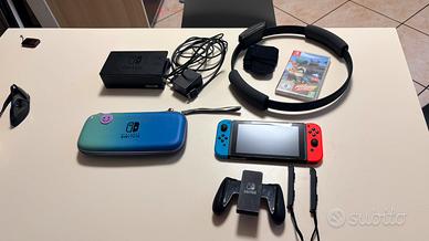 Nintendo switch + Gioco Ringfit adventure