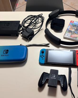 Nintendo switch + Gioco Ringfit adventure