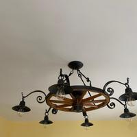 Lampadari con ruota art