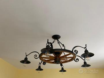 Lampadari con ruota art