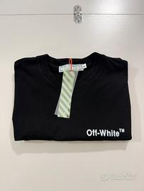 Maglietta Off-White , nera , taglia M