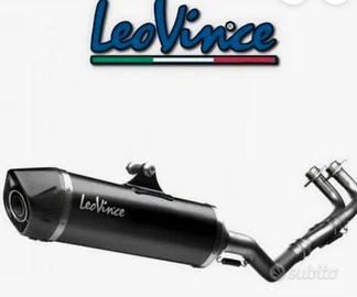 Scarico Leovince dark completo 