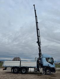 STRALIS 420 Gru HIAB 165/5 + argano cass. fisso