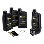 Kit Tagliando Olio MCS Minerale Filtro Nero XL Spo