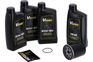 Kit Tagliando Olio MCS Minerale Filtro Nero XL Spo