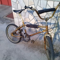 BMX ' vintage' anni 80 ' color oro