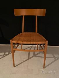 4 Sedie «Chiavarina» Cappellini.