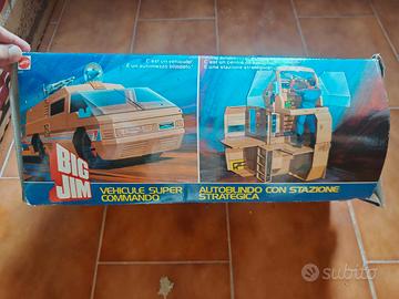Big Jim veicolo super commando Mattel