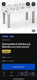 garlando g500 total white 