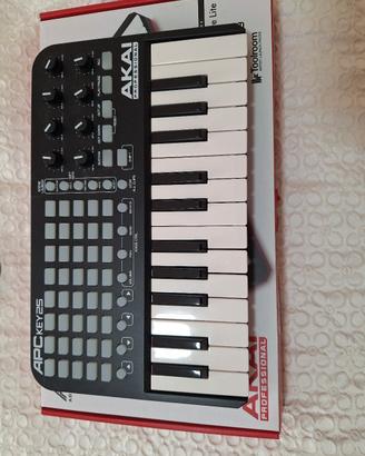 tastiera midi akai apc key 25