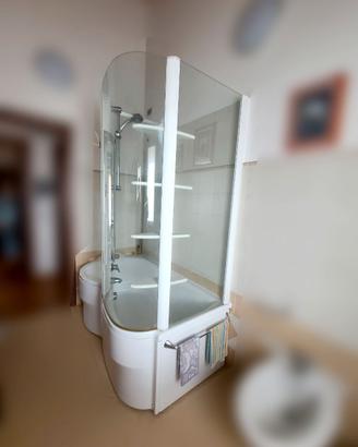 Vasca + box doccia Blu Bleu mod. Flo' Box