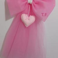 fiocco nascita in tulle 