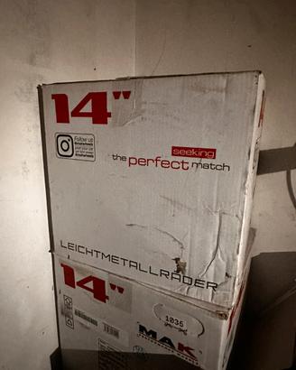 Cerchi in ferro fiat panda