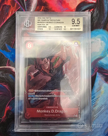 Carta Gradata BGS 9.5 Monkey D Dragon One Piece