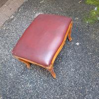 Pouff poggiapiedi anni 50