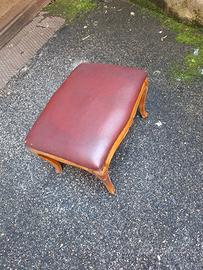 Pouff poggiapiedi anni 50