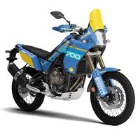 Yamaha T700 VINTAGE BLU Kit Grafiche