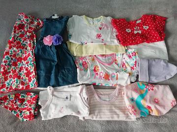 Lotto abbigliamento 6-9 mesi