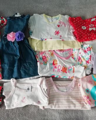 Lotto abbigliamento 6-9 mesi