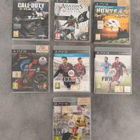 Lotto 7 Giochi PS3  – Call of Duty, FIFA, AC