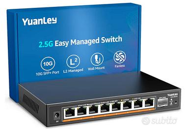 YuanLey Switch Ethernet Mod. YS25-0801M
