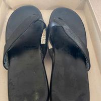 Infradito Uomo Timberland Vintage Pelle Nera 44