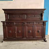 Credenza antica in stile rinascimentale fine ‘800