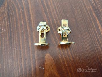 Due poggia dito Clarinetto in sib laccati oro 1ati