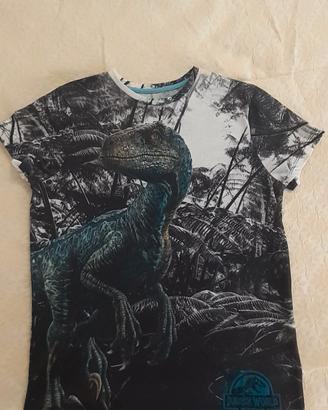 t-shirt JURASSIC WORLD 12/13 anni