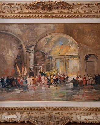 Norberto Martini "La processione"