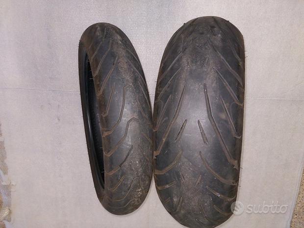 Coppia gomme pirelli angel st 120 180