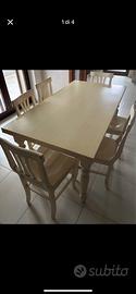 TAVOLO IN LEGNO 160x80